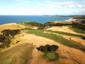 Kauri Cliffs 2nd Aerial Ocean